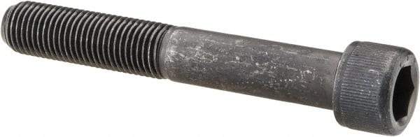 Value Collection - 7/16-20 UNF Hex Socket Drive, Socket Cap Screw - Alloy Steel, Black Oxide Finish, Partially Threaded, 3" Length Under Head - Americas Industrial Supply