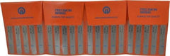 Precision Brand - 20 Piece, 0.05 to 1mm Parallel Feeler Gage Set - 5" Long x 1/2" Wide, Steel - Americas Industrial Supply