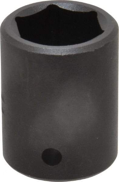 Blackhawk by Proto - 1/2" Drive 7/8" Standard Impact Socket - 6 Points, 1-5/8" OAL - Americas Industrial Supply
