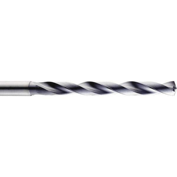 SGS - 3/4" 140° Spiral Flute Solid Carbide Taper Length Drill Bit - Americas Industrial Supply