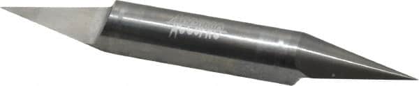 Accupro - 1/2 Inch Diameter, 4 Inch Overall Length, 5/8 Inch Split Length, Solid Carbide, Conical Point Split End Carbide Blank - Single End, 30° Point - Americas Industrial Supply