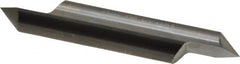 Accupro - 1/2 Inch Diameter, 3 Inch Overall Length, 5/8 Inch Split Length, Solid Carbide, Conical Point Split End Carbide Blank - Single End, 90° Point - Americas Industrial Supply