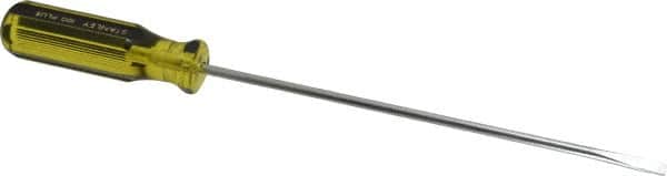 Stanley - 8" Blade Length Cabinet Screwdriver - 11-3/4" OAL - Americas Industrial Supply