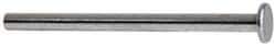 Made in USA - #8-32 Thread Barrel, Aluminum Sex Bolt & Binding Post - Uncoated, 3/8" Screw Length, 3" Long Barrel - Americas Industrial Supply