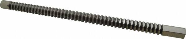Dumont Minute Man - 1" Hex, 1" Pilot Hole Diam, 5/8 to 2" Length of Cut, Hexagon Broach - 1.152 to 1.154" Across Corners, 19-3/4" OAL, 11,100 Lb Pressure for Max Length of Cut, 3/8" Pitch, High Speed Steel - Americas Industrial Supply