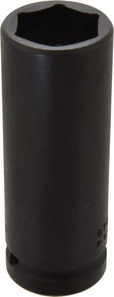 Proto - 3/4" Drive 1-1/16" Deep Thin Wall Impact Socket - 6 Points, 4" OAL - Americas Industrial Supply