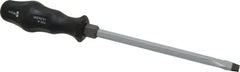 Wera - 317mm OAL Standard Slotted Screwdriver - Hexagon Shank, Ergonomic Handle - Americas Industrial Supply