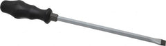 Wera - 367mm OAL Standard Slotted Screwdriver - Hexagon Shank, Ergonomic Handle - Americas Industrial Supply