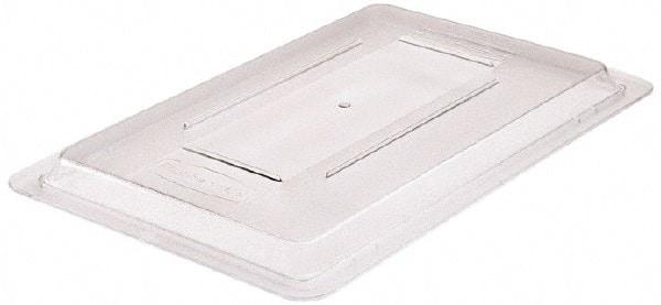Rubbermaid - 18" Long x 12" Wide Clear Lid - For Use with Rubbermaid - 3304, 3307, 3309 - Americas Industrial Supply
