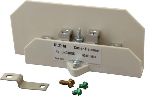 Eaton Cutler-Hammer - 30 to 60 Amp, Safety Switch Neutral Block - For Use with Heavy Duty Safety Switches - Americas Industrial Supply
