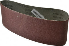 Tru-Maxx - 4" Wide x 24" OAL, 50 Grit, Aluminum Oxide Abrasive Belt - Aluminum Oxide, Coarse, Coated, X Weighted Cloth Backing - Americas Industrial Supply