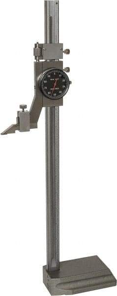 Value Collection - 12" Stainless Steel Dial Height Gage - 0.001" Graduation, Dial Display - Americas Industrial Supply