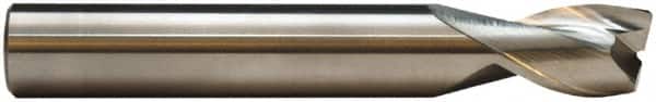 M.A. Ford - 3/8", 2 Flute, Solid Carbide, 0.03" Corner Radius End Mill - 4" OAL, 1/2" LOC - Americas Industrial Supply