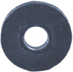3M - 8" Diam Aluminum Oxide Cutting, Polishing Flap Wheel - 4" Hole, 1" Wide, Density 5, Nonwoven, Medium Grade, 4,000 Max RPM - Americas Industrial Supply