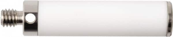 Renishaw - M4 Female and Male Connection, 0.2913 Inch Stem Diameter, Ceramic, CMM Stylus Extension - 1.1811 Inch Overall Length, For Use with M4 Threaded Stylus Range - Americas Industrial Supply