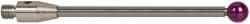 Renishaw - 0.1181 Inch Ball Diameter, Carbide Stem, M3 Thread, Ruby Point Ball Tip CMM Stylus - 1.9685 Inch Working Length, 0.0984 Inch Stem Diameter, 1.9685 Inch Overall Length - Americas Industrial Supply