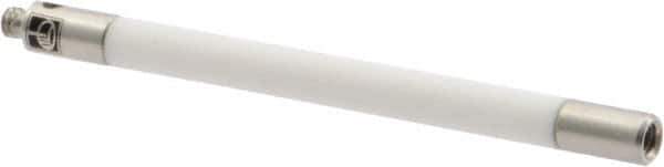 Renishaw - M2 Female and Male Connection, 0.1181 Inch Stem Diameter, Ceramic, CMM Stylus Extension - 1.5748 Inch Overall Length, For Use with M2 Threaded Stylus Range - Americas Industrial Supply
