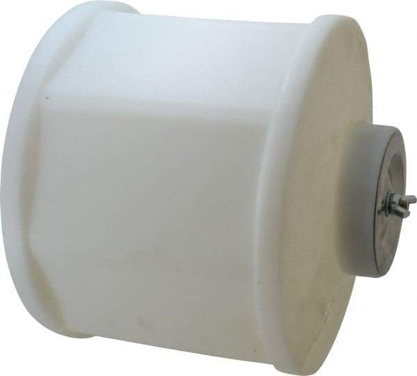 Made in USA - 10-1/2" Overall Height, 10-3/4" OD Rotary Tumbler Barrel - 2-1/2 Gal Capacity - Americas Industrial Supply