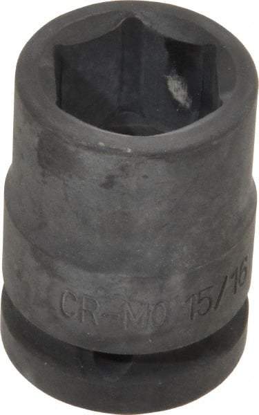 Blackhawk by Proto - 3/4" Drive 15/16" Standard Impact Socket - 6 Points, 2" OAL - Americas Industrial Supply