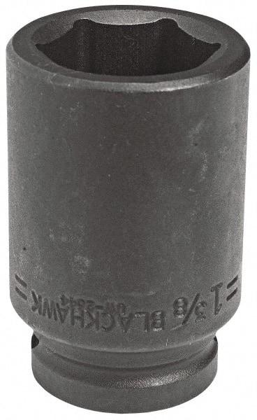 Blackhawk by Proto - 3/4" Drive 1-1/8" Deep Impact Socket - 6 Points, 3-1/4" OAL - Americas Industrial Supply