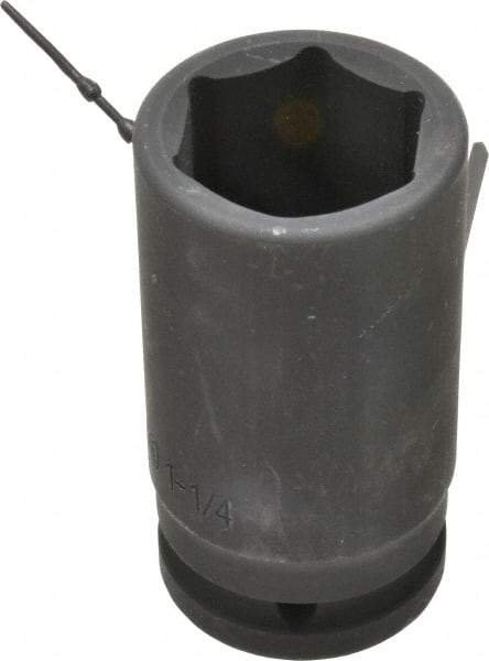 Blackhawk by Proto - 3/4" Drive 1-1/4" Deep Impact Socket - 6 Points, 3-1/4" OAL - Americas Industrial Supply