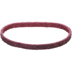 Dynabrade - 1/2" Wide x 12" OAL, Aluminum Oxide Abrasive Belt - Aluminum Oxide, Medium, Nonwoven, Series SC-BS - Americas Industrial Supply