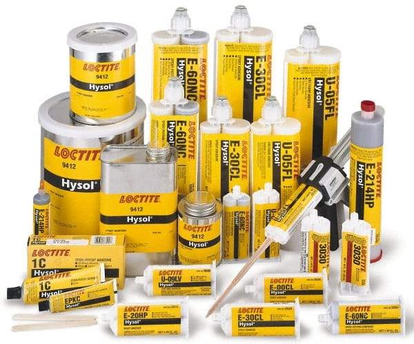 Loctite - 30 mL Cartridge Two Part Epoxy - 4,820 psi Shear Strength - Americas Industrial Supply
