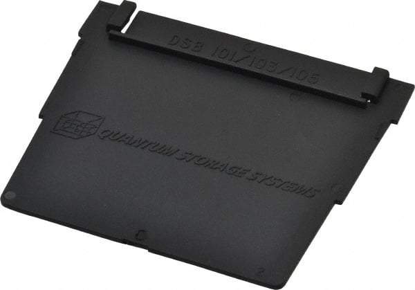 Quantum Storage - 4.1" Wide x 4" High, Black Bin Divider - Use with Quantum Storage Systems - QSB 101CON, QSB 103CON, QSB 105CON - Americas Industrial Supply