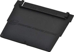 Quantum Storage - 4.1" Wide x 4" High, Black Bin Divider - Use with Quantum Storage Systems - QSB 101CON, QSB 103CON, QSB 105CON - Americas Industrial Supply