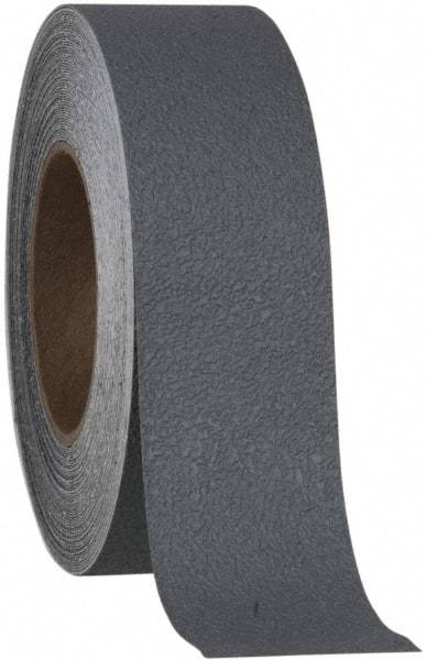 NMC - Gray Solid Color Anti-Slip Vinyl Tape - 4" Wide x 60' Long x 0.02" Thick, General Traffic - Americas Industrial Supply