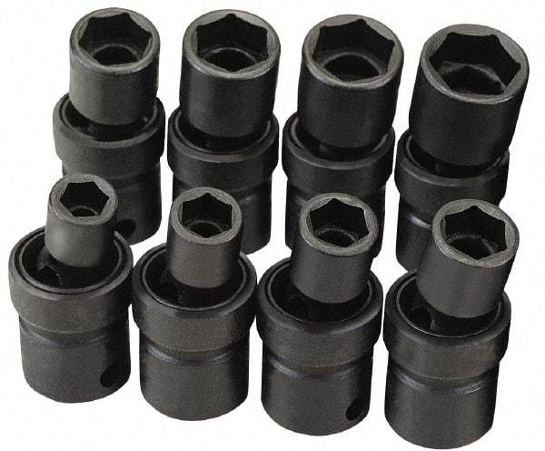 SK - 3/8" Drive 5/8" Standard Universal Impact Socket - 6 Points, 2-21/64" OAL - Americas Industrial Supply
