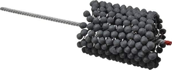 Brush Research Mfg. - 3-1/4" to 3-3/4" Bore Diam, 180 Grit, Silicon Carbide Flexible Hone - Extra Fine, 13-1/2" OAL - Americas Industrial Supply