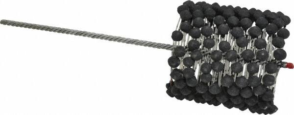Brush Research Mfg. - 5" to 5-1/2" Bore Diam, 180 Grit, Silicon Carbide Flexible Hone - Extra Fine, 17-1/2" OAL - Americas Industrial Supply