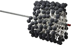 Brush Research Mfg. - 7" to 7-1/2" Bore Diam, 180 Grit, Silicon Carbide Flexible Hone - Extra Fine, 17-1/2" OAL - Americas Industrial Supply