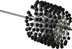 Brush Research Mfg. - 7-1/2" to 8" Bore Diam, 120 Grit, Silicon Carbide Flexible Hone - Fine, 17-1/2" OAL - Americas Industrial Supply