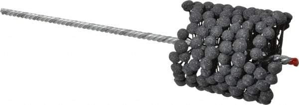 Brush Research Mfg. - 3" to 3-1/4" Bore Diam, 180 Grit, Silicon Carbide Flexible Hone - Extra Fine, 13-1/2" OAL - Americas Industrial Supply