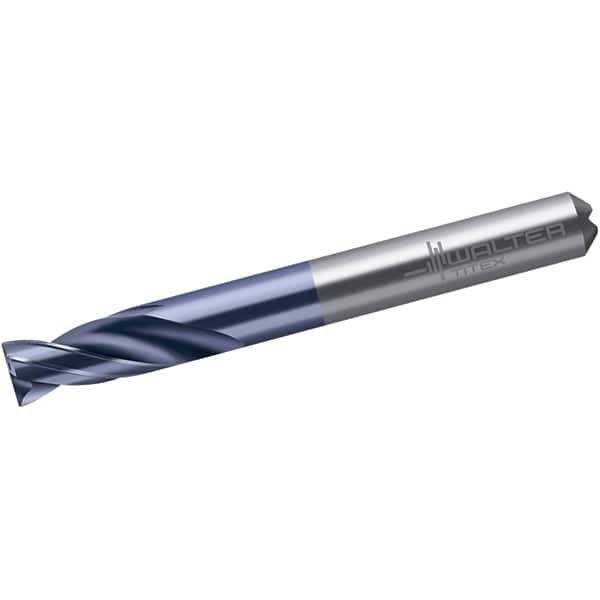 Walter-Titex - 10mm 180° Spiral Flute Solid Carbide Screw Machine Drill Bit - Americas Industrial Supply