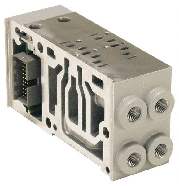 Parker - 1/4" NPT Port, For HA Solenoid Valves, Aluminum Solenoid Valve - 145 Max PSI, Buna-N Seal - Americas Industrial Supply