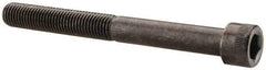 Made in USA - 5/16-24 UNF Hex Socket Drive, Socket Cap Screw - Alloy Steel, Black Oxide Finish, Partially Threaded, 3" Length Under Head - Americas Industrial Supply