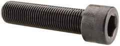 Made in USA - 1/2-20 UNF Hex Socket Drive, Socket Cap Screw - Alloy Steel, Black Oxide Finish, Fully Threaded, 2" Length Under Head - Americas Industrial Supply