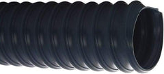 Flexaust - 8" ID, 3 Hg Vac Rating, 11 psi, PVC Vacuum & Duct Hose - 25' Long, Blue, 7.7" Bend Radius, 20 to 160°F - Americas Industrial Supply