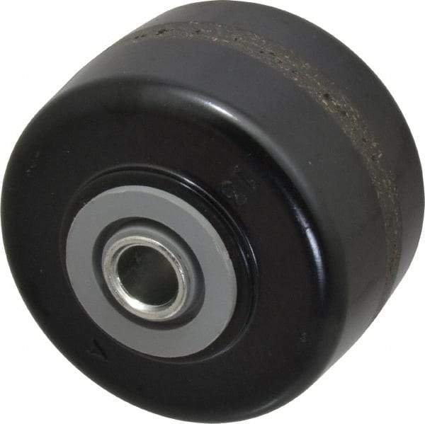 Albion - 3-1/4 Inch Diameter x 2 Inch Wide, Phenolic Caster Wheel - 700 Lb. Capacity, 2-3/16 Inch Hub Length, 1/2 Inch Axle Diameter, Roller Bearing - Americas Industrial Supply
