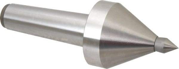 Royal Products - MT5 Taper Shank, 3-3/8" Head Diam 5,700 & 6,865 Lb Capacity Live Center - 3,500 Max RPM, 3.15" Head Length, 3/4" Point Diam, 1-1/8" Point Len, 1,165 Lb Max Workpc, 9-13/16" OAL, 3/4" Tip Diam, Long Point - Americas Industrial Supply