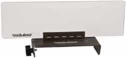 PRO-SAFE - Polycarbonate Flat Base & Shield - 5" Wide x 17" Long x 1/4" Thick, Vise Base, For Vises - Americas Industrial Supply