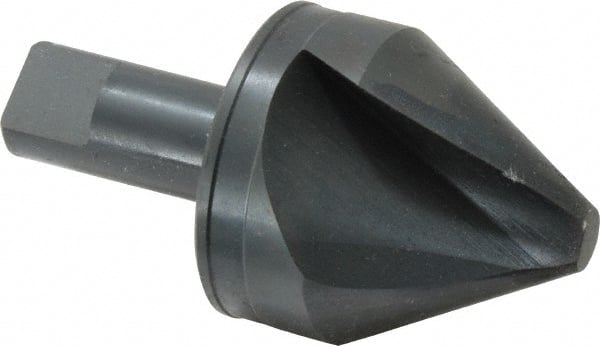 M.A. Ford - 2" Head Diam, 3/4" Shank Diam, 1 Flute 60° High Speed Steel Countersink - Americas Industrial Supply