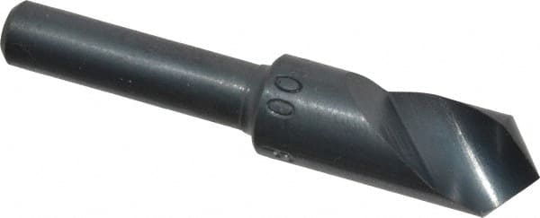 M.A. Ford - 3/8" Head Diam, 1/4" Shank Diam, 1 Flute 100° High Speed Steel Countersink - Americas Industrial Supply