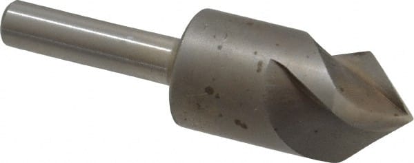 M.A. Ford - 5/8" Head Diam, 1/4" Shank Diam, 3 Flute 82° High Speed Steel Countersink - Americas Industrial Supply