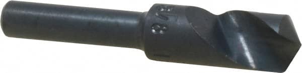 M.A. Ford - 3/8" Head Diam, 1/4" Shank Diam, 1 Flute 120° High Speed Steel Countersink - Americas Industrial Supply