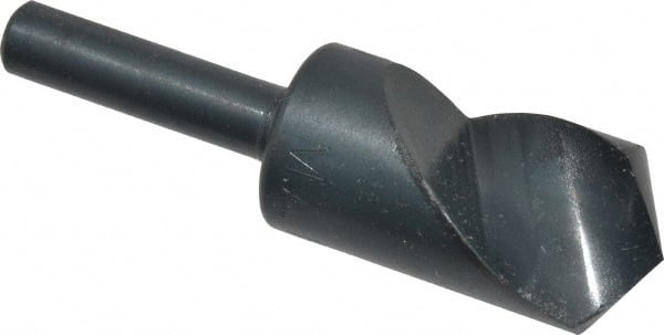 M.A. Ford - 5/8" Head Diam, 1/4" Shank Diam, 1 Flute 120° High Speed Steel Countersink - Americas Industrial Supply