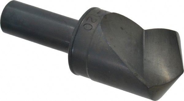 M.A. Ford - 1" Head Diam, 1/2" Shank Diam, 1 Flute 120° High Speed Steel Countersink - Americas Industrial Supply